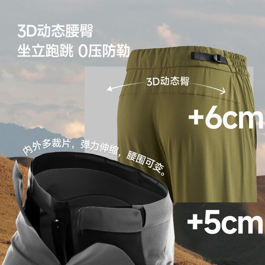 【春上新】【7.5折】6楼蕉下男士防泼水扩容直筒裤WB191吊牌价329 折后价246.75 商品图1