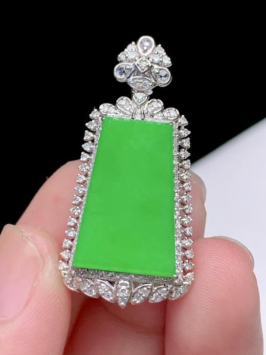 无事牌翡翠吊坠 商品图4