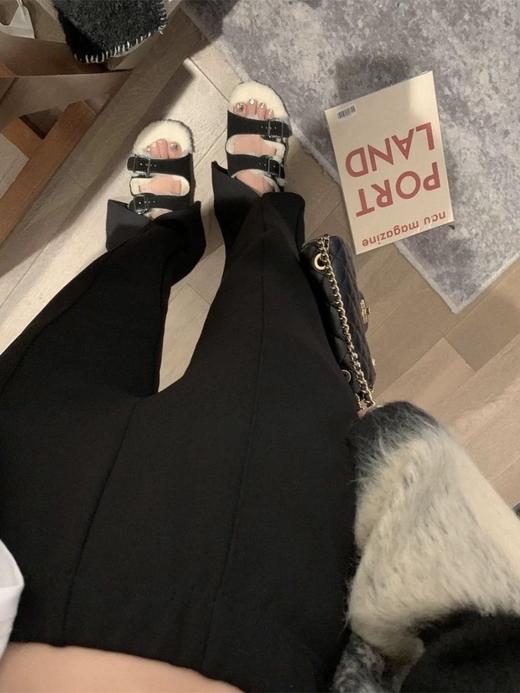 巨巨巨百搭显瘦开叉闪电裤 商品图12