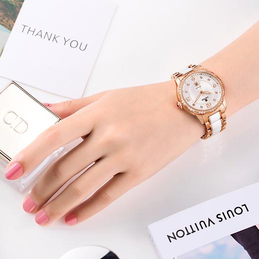 依波表手表女款小众轻奢手表女士时尚防水日历石英表女款腕表5627 商品图2