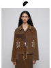半圆/Q5231842/短款宽松休闲撞色绣花外套 商品缩略图0