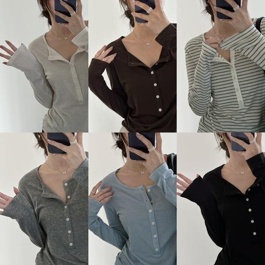 正品醋酸进口澳大利亚羊毛奥地利进口兰精天丝打底衫 商品图4