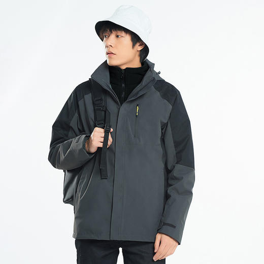 SWISS MILITARY瑞士军工/男女同款冲锋衣 防风，防水 情侣时尚百搭 透气舒适外套  9805冲锋衣 三合一 商品图3