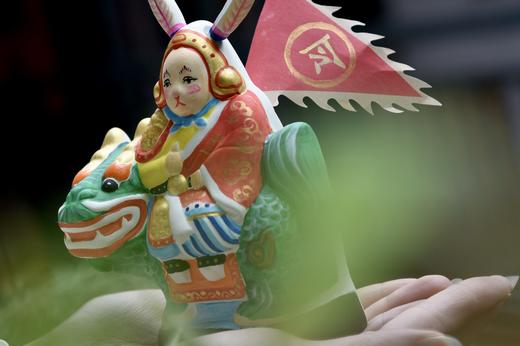 正安 秋分手作 和明·兔儿爷彩绘&非遗鱼灯 祈愿家宅永安照亮团圆路 中秋月满处即故乡 商品图5