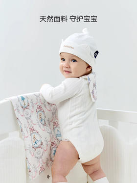 Domiamia 婴幼儿四层纱布吸汗巾儿童垫背隔汗（2条装）