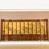 清中期	黄花梨透雕螭龙纹十二扇炕屏 商品缩略图0