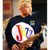 CryingCenterJazzDay碟片印花空气感廓形戴帽卫衣 哭喊中心 商品缩略图2