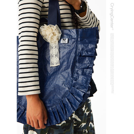 CryingCenter 贝壳百褶编织袋 哭喊中心 商品图1