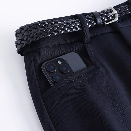 QYM 776-Y直筒半身裙包臀裙气质开衩中长款一步裙 商品图3