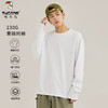 【任选三件99元，拍单件不发】啄木鸟230G重磅纯棉长袖T恤 商品缩略图1