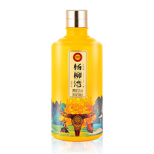 贵州杨柳湾酒·火的世界 贵州酱香型白酒 53度 500ml 裸瓶装 商品图0