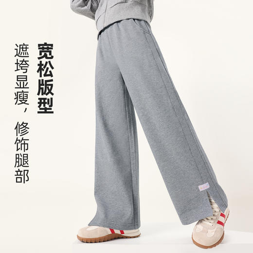 【清仓捡漏】【130-165】【LAVI】女童春秋休闲阔腿长裤 85%棉15%聚酯纤维 商品图1