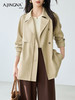 【飒爽风范】阿菁娜气质通勤一手长风衣外套F30Q205001 商品缩略图0