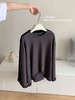 老米优品🎈3-5天！《文艺随心不规则下摆秋日tee 》95%棉+5%氨纶。寻常日子里，需要这份 “小独特”把艺术家的随性缝进衣摆 T250915B 商品缩略图8