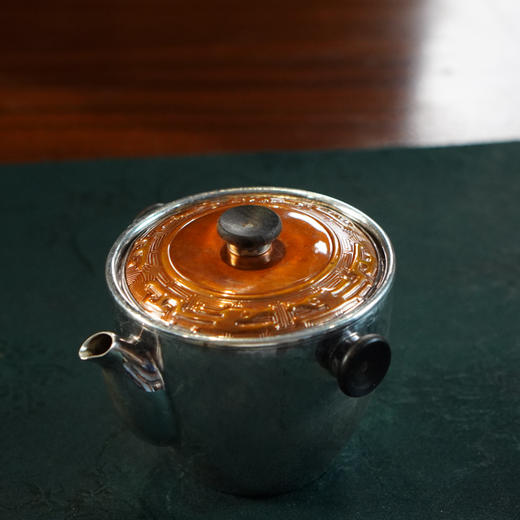 银壶锤纹直腰盖碗 约140g左右 商品图1