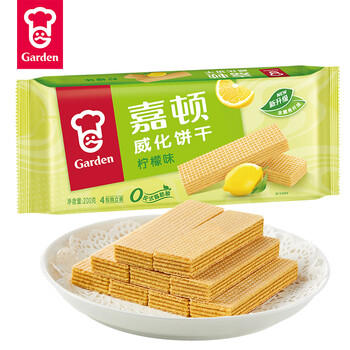 嘉顿（Garden） 威化饼干柠檬味200g零食办公室休闲食品下午茶点员工团购福利 /休闲食品 /饼干 /威化饼干 商品图7