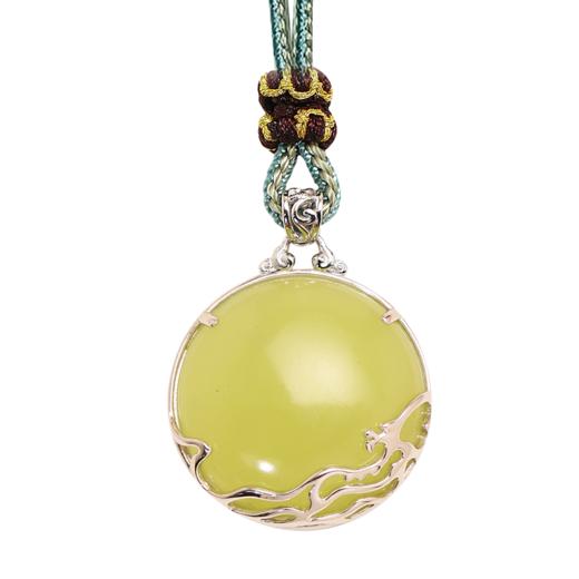 董易奇2026丙午马年十二生肖属虎吊坠岫玉吊坠男女项链吉祥物 商品图4