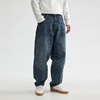 REDCHARCOAL 红炭美式水洗阔腿牛仔裤男宽松直筒裤男士裤子休闲裤 商品缩略图0