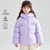 笛莎Deesha 2025冬季新款三防抗菌绒面包服连帽短款羽绒服 商品缩略图0