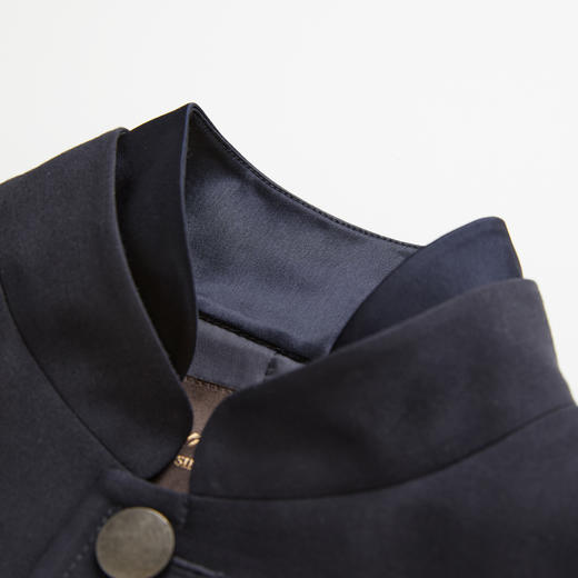 ROMI STUDIO“东方美学”羊毛桑蚕丝混纺气质立领西装 RWCAWW3708 商品图3