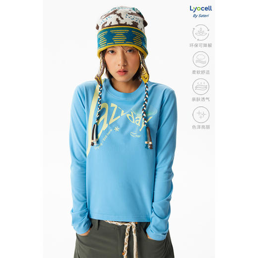 CryingCenter JazzDay软糯长袖 tee女款 哭喊中心 商品图1