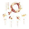 【故宫饰品】五福手串黄塔晶石榴石手链博物馆文创新婚生日礼物女生 商品缩略图7