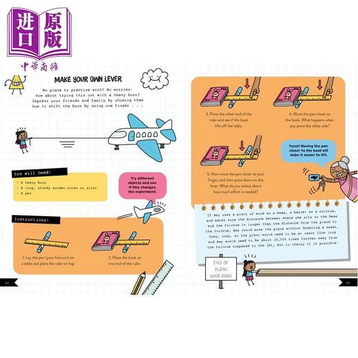 【中商原版】How To Save Your Granny From a Runaway Train 火车救援记 英文原版进口图书 青少年儿童科学原理物理实验书 商品图3