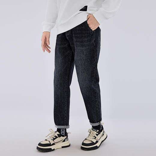 【断码清仓】HX 秋季水洗萝卜牛仔长裤S201533075101 商品图3