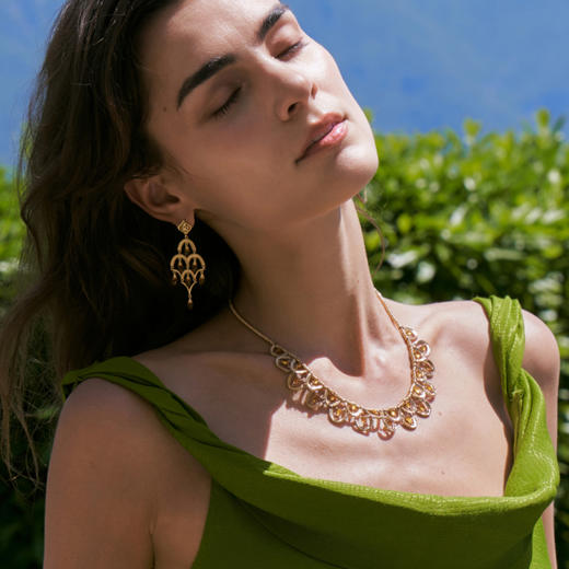 【秋季上新】Garden of Eden 伊甸园系列 |  太阳花项链 商品图4