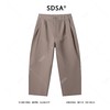 SDSA男士秋冬新款痞帅男装时尚宽松纯色直筒休闲裤百搭街头风休闲 商品缩略图0