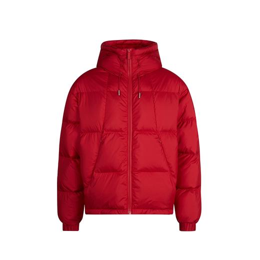 【商场同款】CHINISM赤尘 井字格三防连帽短款羽绒服男冬季新款 商品图0