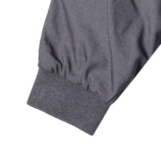 J602SDSA男士秋冬新款痞帅男装老钱风拉链口袋开衫立领卫衣复古外套 商品图4