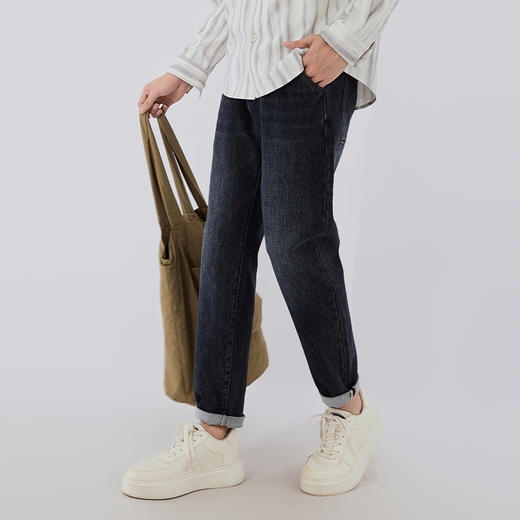 【断码清仓】HX 秋季水洗萝卜牛仔长裤S201533075101 商品图2