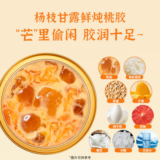 滋时杨枝甘露鲜炖桃胶椰香紫米鲜炖桃胶双口味组合F 商品图2