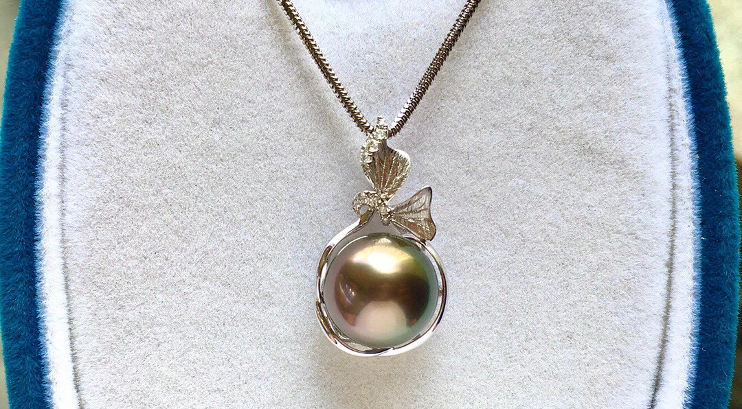 大溪地珍珠吊坠