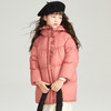 笛莎Deesha 2025冬季新款女童甜美木耳边中长款羽绒服 商品缩略图2