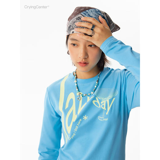 CryingCenter JazzDay软糯长袖 tee女款 哭喊中心 商品图2