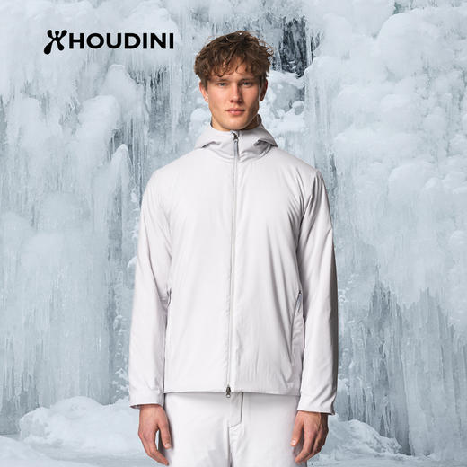 HOUDINI胡丁尼 Puff 泡芙户外25新冬男金标p轻量棉服保暖外套男棉服  810025 商品图8