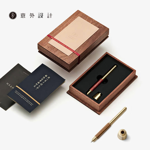 时光之笔桌面款 | 搭配实心黄铜笔座，优雅精致，书写流畅，精致送礼 商品图4