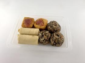 【百】梅菜肉丸+豆泡夹肉+千张卷（半成品）