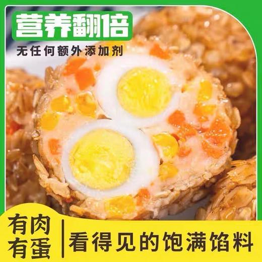 【1件起全国包邮】肉包蛋燕麦饭团（60g*5个） 商品图2