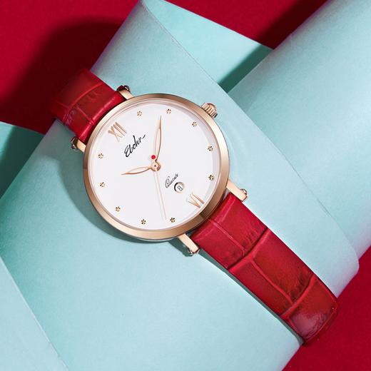 依波表手表女学生专用手表女款时尚气质石英表皮带防水手表5129 商品图2