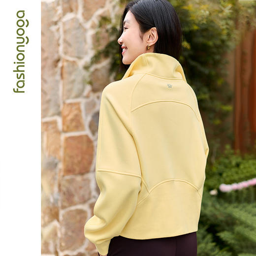 F15854宽松半开拉链卫衣 商品图2