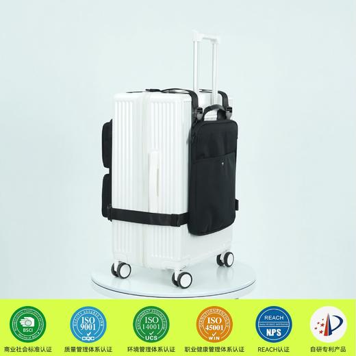 自然醒行李箱外挂电脑马甲包轻便15寸笔记本手提包男士商务通勤双肩背包YS50025003 商品图3