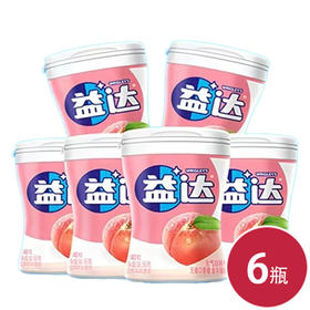 益达元气白桃40粒 -2024版 56g*6(6923450659441)