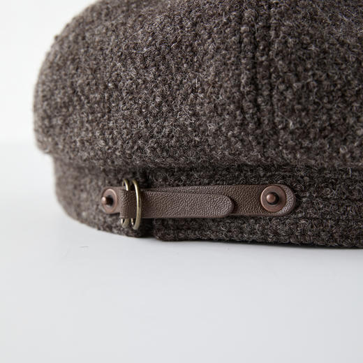 ROMI STUDIO“摩登新贵 ”圈圈羊毛挺括弹力八角帽贝帽RWCWP36355 商品图4