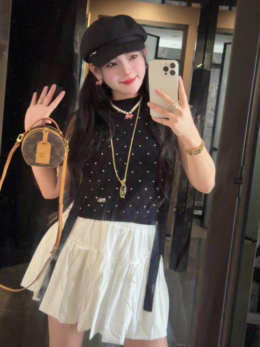 缪家满钻 冰丝羊毛混纺背心 商品图7