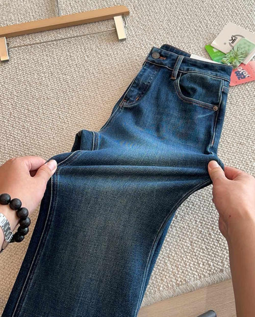 高端宋轶同款赛琳汉麻喇叭裤牛仔裤091508 商品图11