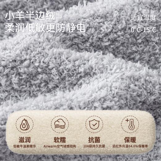 【宝宝服饰】嫚熙儿童家居服半边绒男女童宝宝加厚加绒保暖睡衣套装秋冬季新品 商品图2