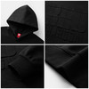 REDCHARCOAL 红炭黑色logo连帽卫衣男秋季新款潮牌宽松男士上衣 商品缩略图3